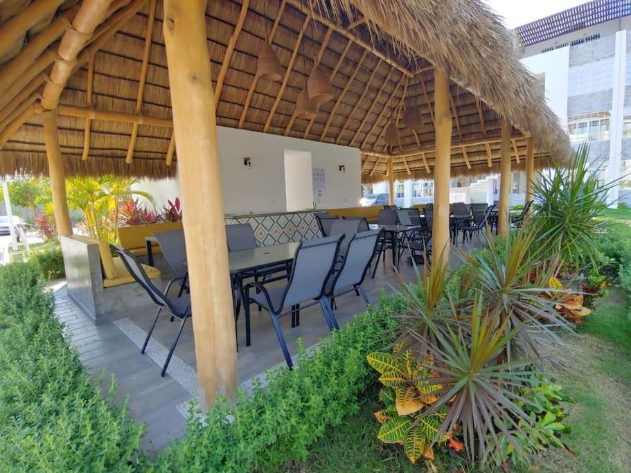 Apartamento Departamento Con Alberca Manzanillo Exterior foto